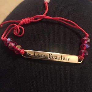 “I am fearless” bracelet